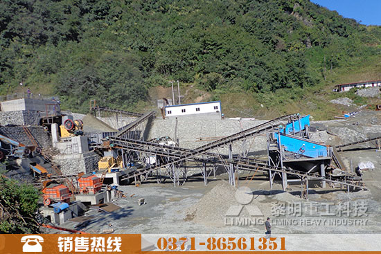 花崗巖碎石生產(chǎn)線