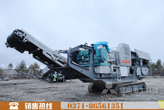 移動建筑垃圾破碎機(jī)