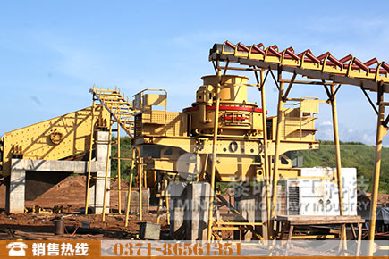 鵝卵石制砂生產線