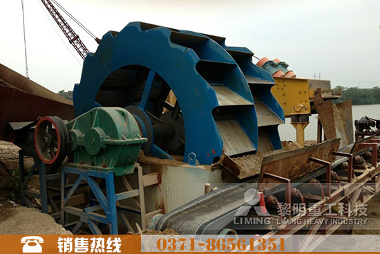 制砂生產(chǎn)線現(xiàn)場