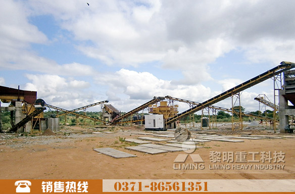 湖北石英石制砂生產(chǎn)線