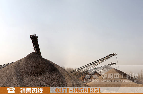 時產800噸制砂生產線