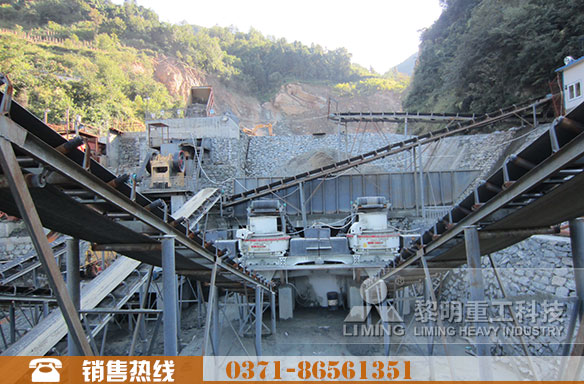 貴州時產300噸制砂生產線