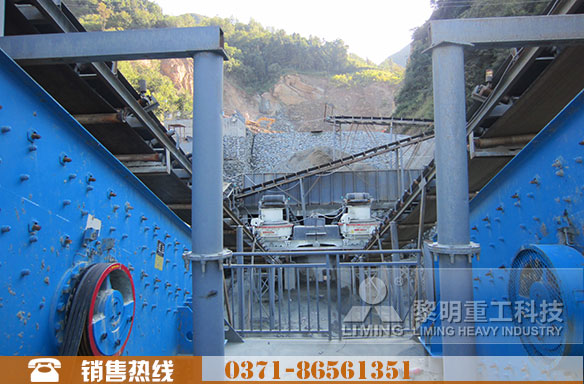 時產300噸機制砂生產線