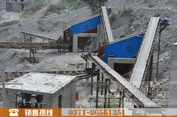 湖北碎石生產(chǎn)線流程